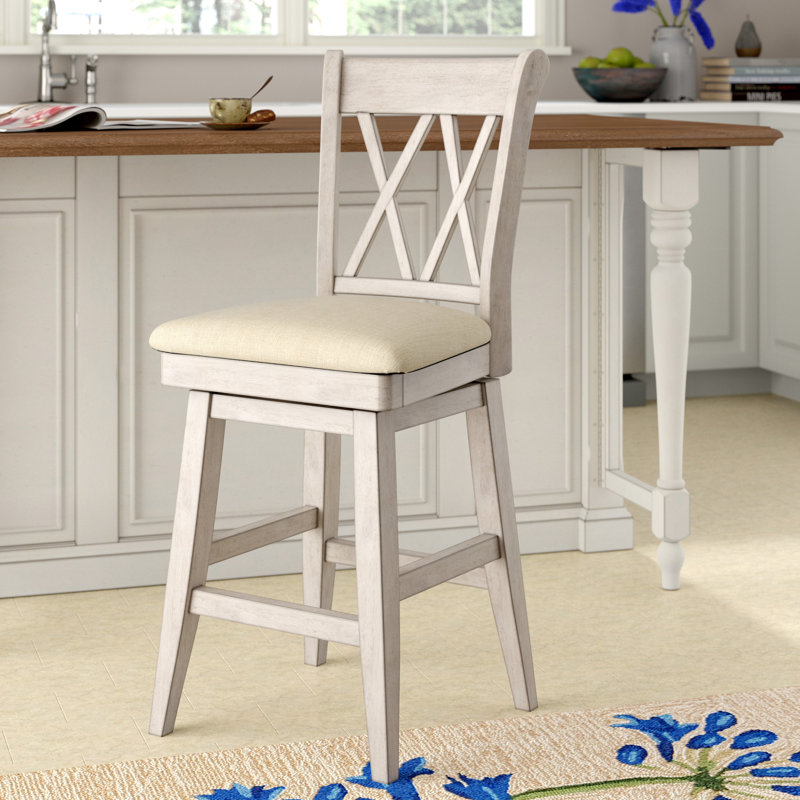 Three Posts™ Yadiel Swivel Bar & Counter Stool & Reviews Wayfair